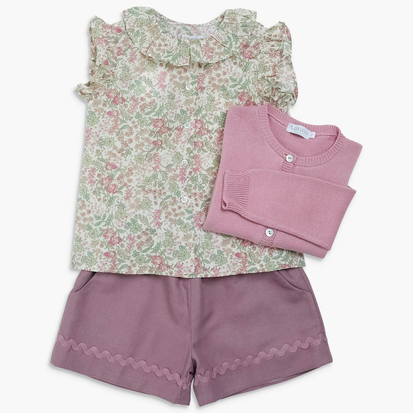 Noah Top Purple Green Liberty