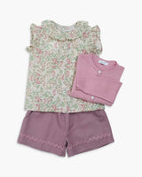 Noah Top Purple Green Liberty