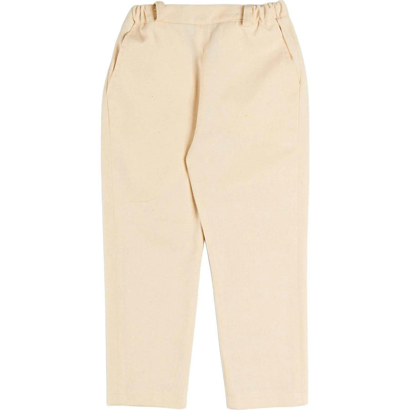 Elasticated Waist Trousers in Cream (18mths-5yrs)