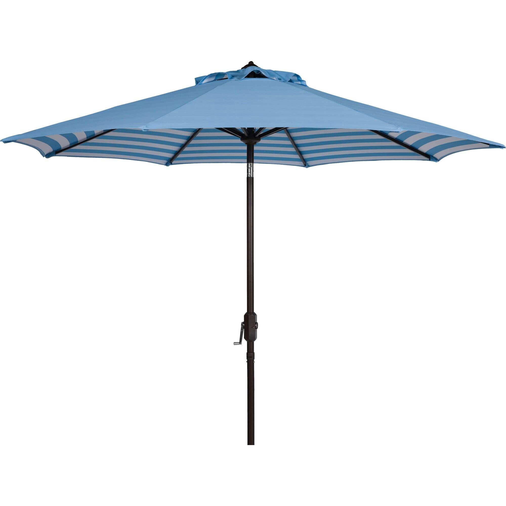 Athens Inside-Out Striped 9' Auto Tilt Umbrella