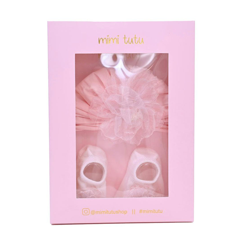 Pink Flower Pastel Gift Set