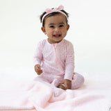 Baby Woodland - 2 Way Ruffle Back Zipper Footie