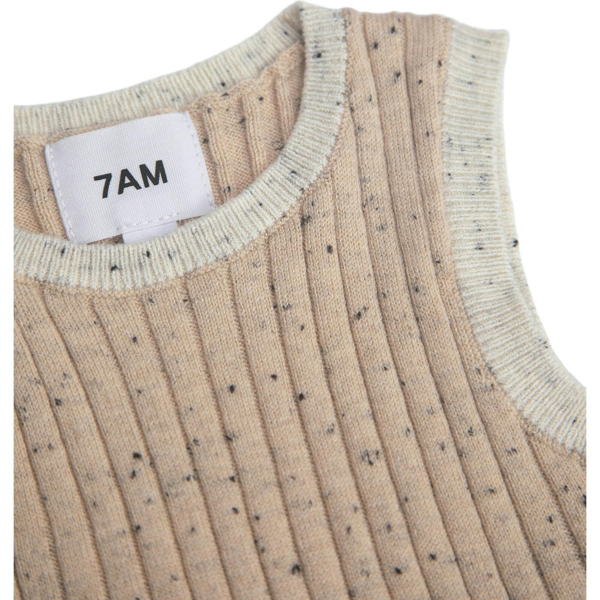 Ribbed Knit Retro Tank Top