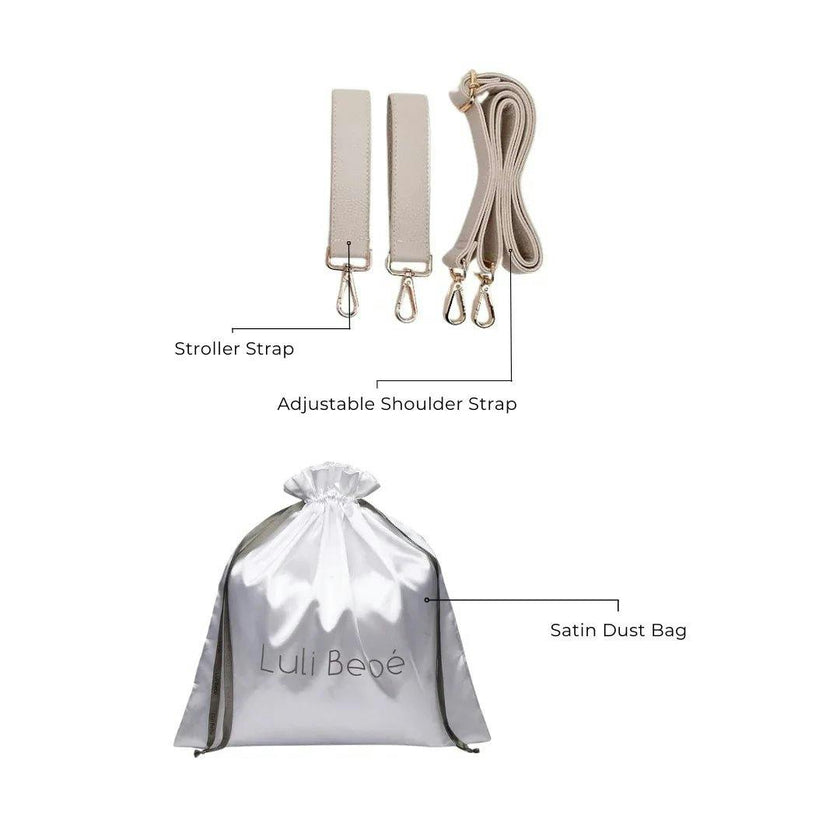Petit Monaco Diaper Bag | Pastel Pink