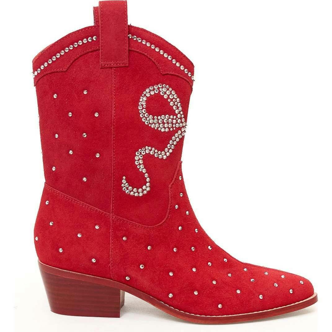 Channing Bootie in Red