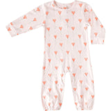 Pink Heart Balloon Romper