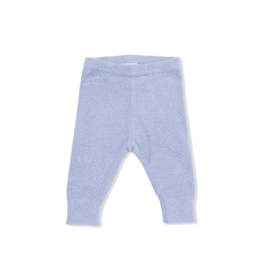 Chenille - Dusty Blue Button Down Cardigan 4 Piece Set