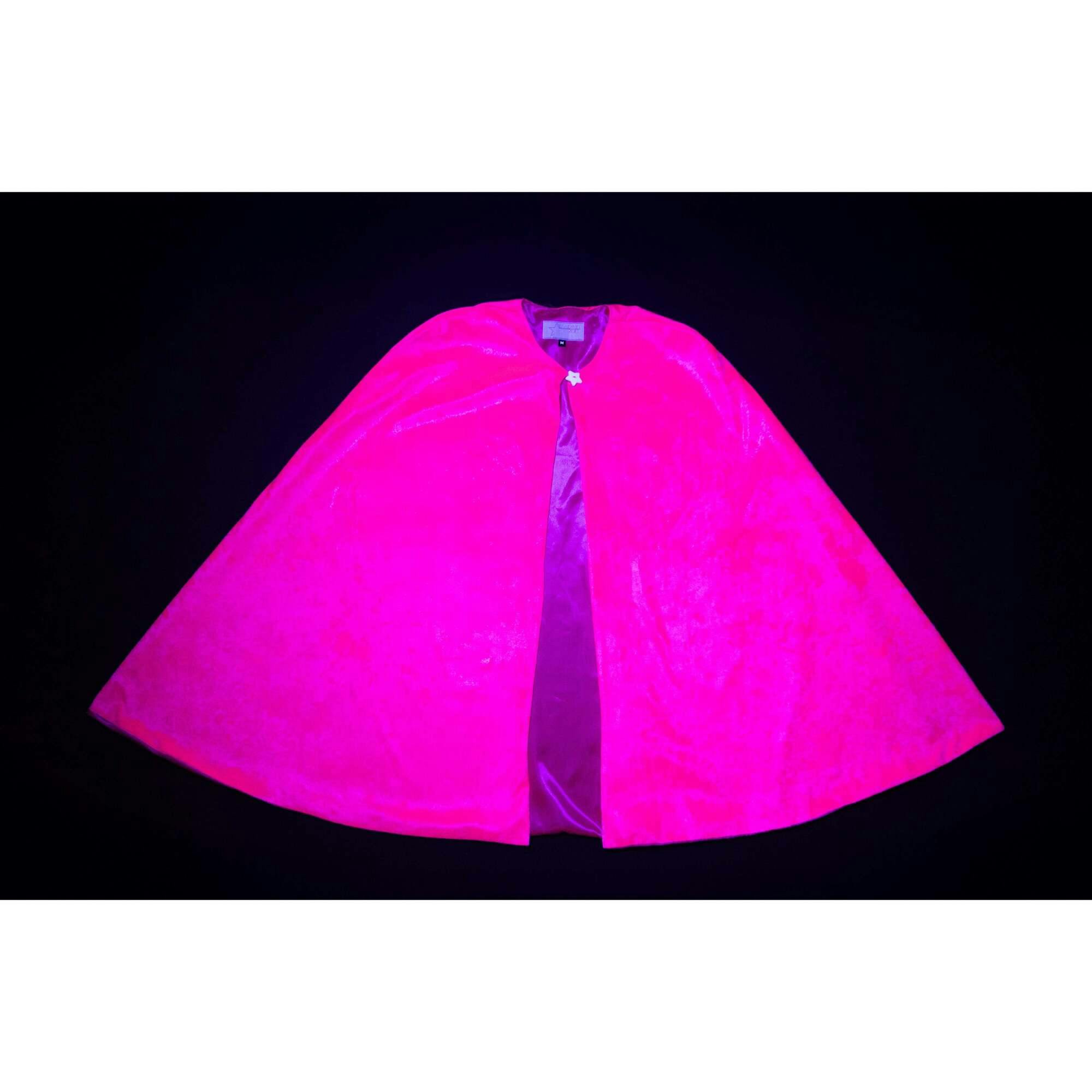 Jr Star Pink Glow Cape