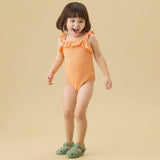 Coral Tide Frilled Swimsuit