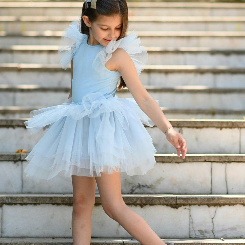 Cool Blue Tutu Set