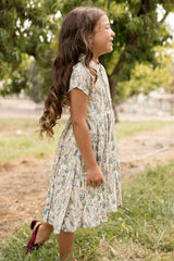 Mini Amber Dress in Autumn Bouquet