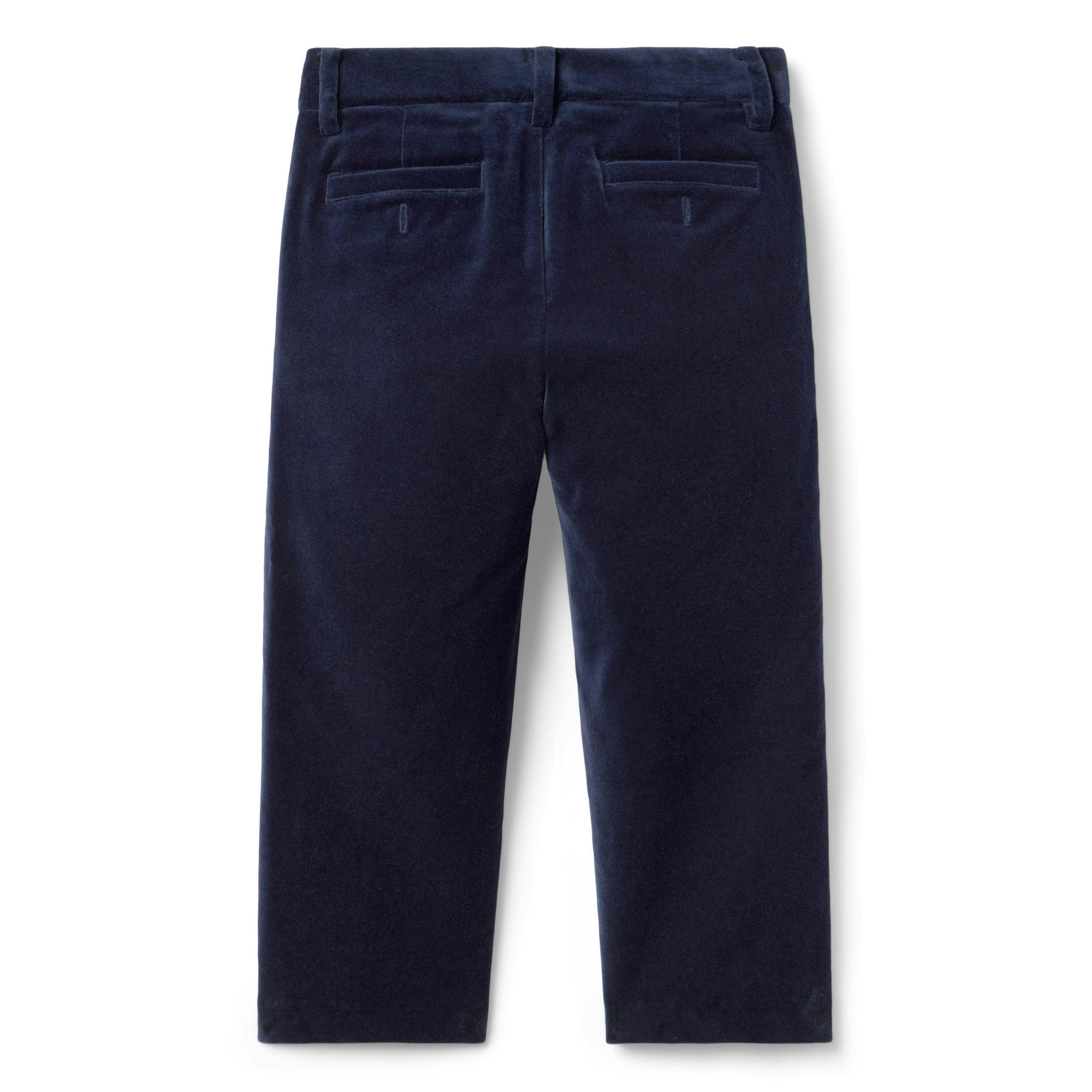 The Velvet Pant, navy blue
