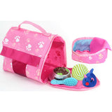 18'' Doll White & Carrier Set