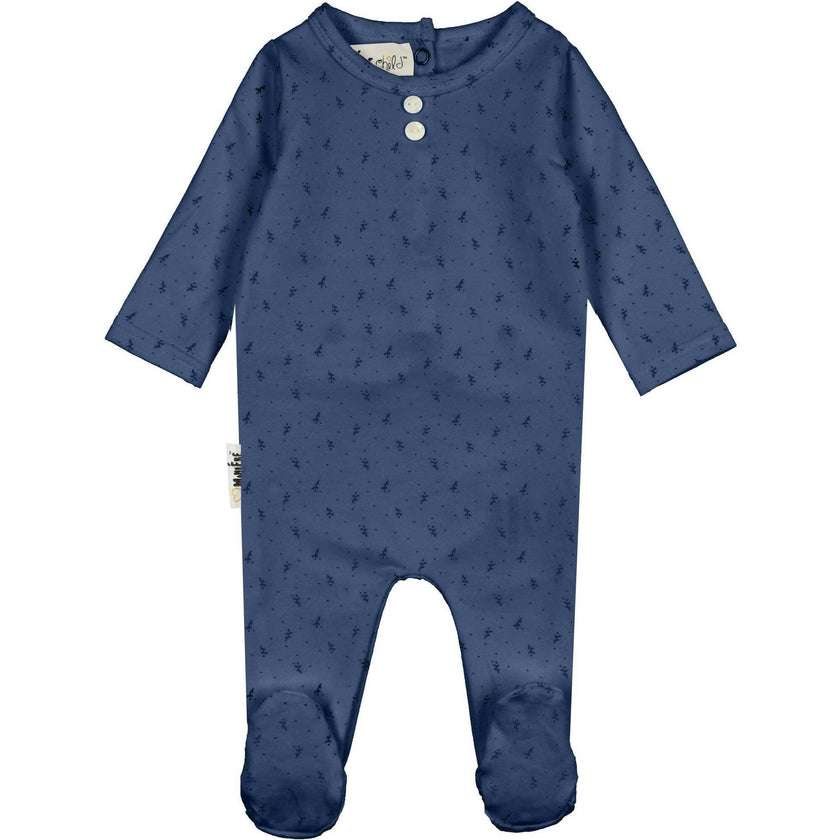 Buttons & Polka Dots Footie