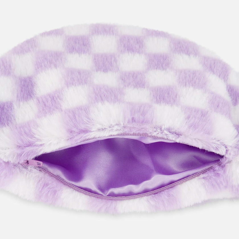 Fanny Bag Lilac and White Tiles