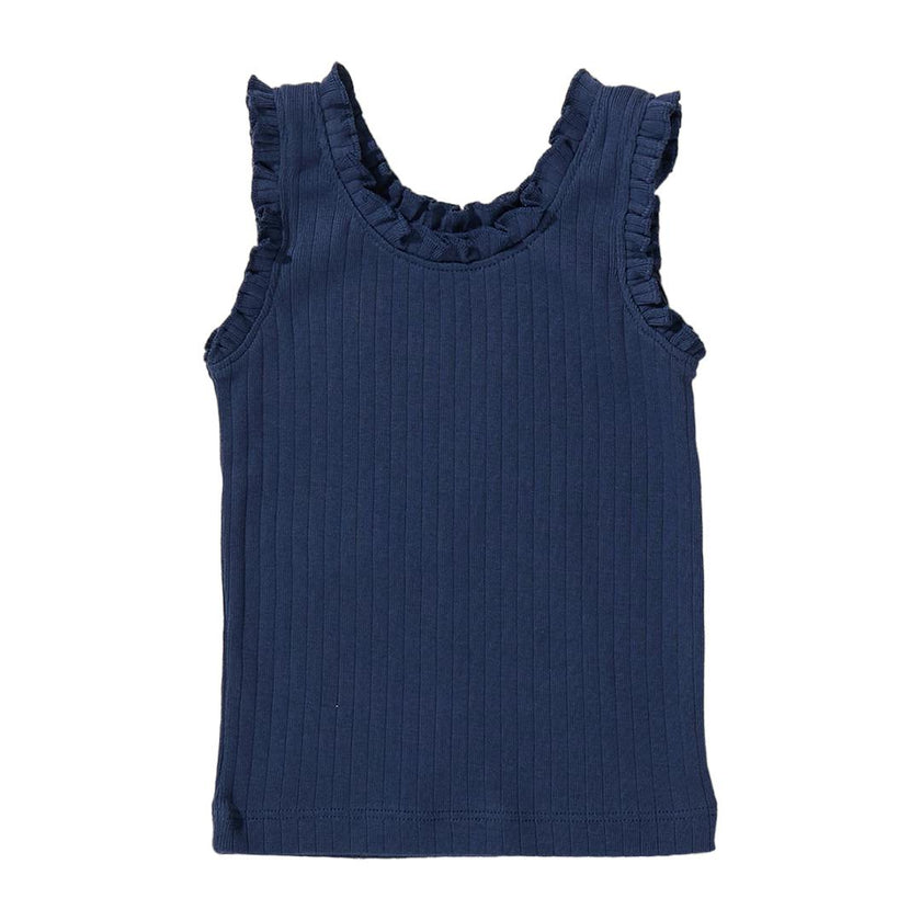 Joy Ruffle Rib Tank