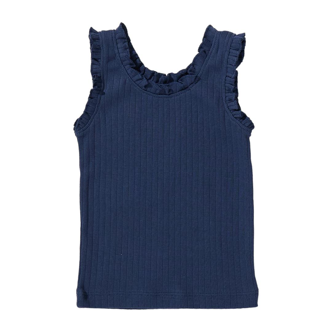 Joy Ruffle Rib Tank
