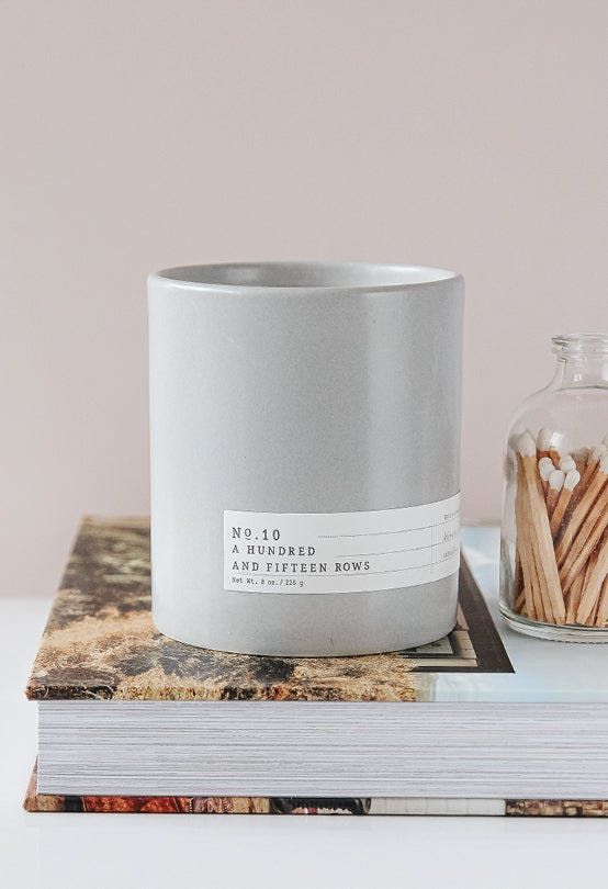 No.10  A Hundered and Fifteen Rows Candle