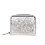 Mini Genuine Leather Zipper Wallet