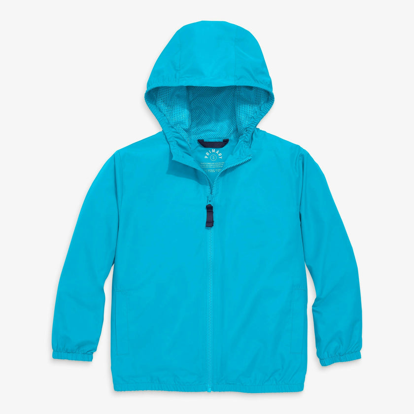 Kids packable windbreaker