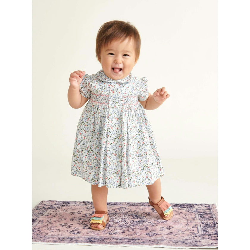 Hand-Smocked Baby Dress Susie