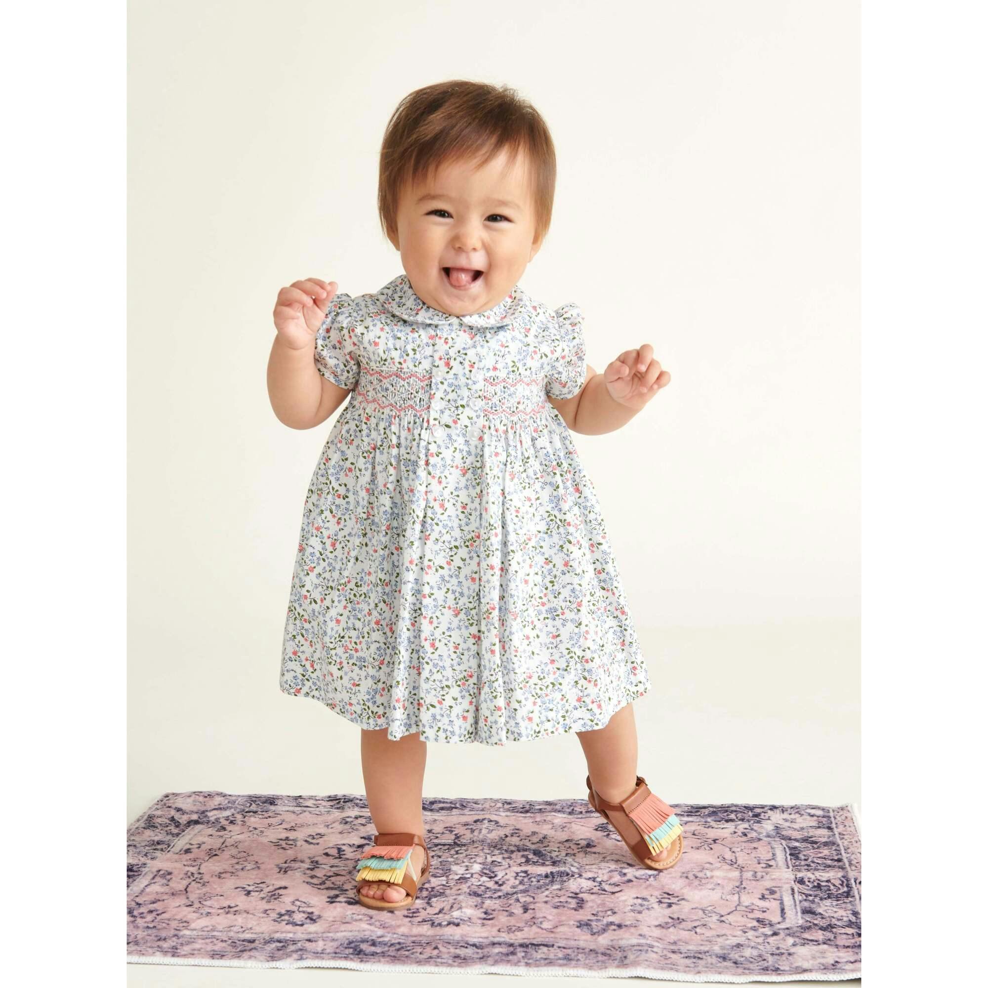 Hand-Smocked Baby Dress Susie