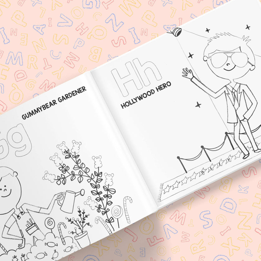 What Will I Be? The Coloring Book (Personalized Alphabet Coloring Book)