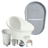 Shnuggle Bath & Change Bundle: Baby Bath & Changing Bundle + Accessories - 6-Piece Set for Cozy Bath & Diaper Time