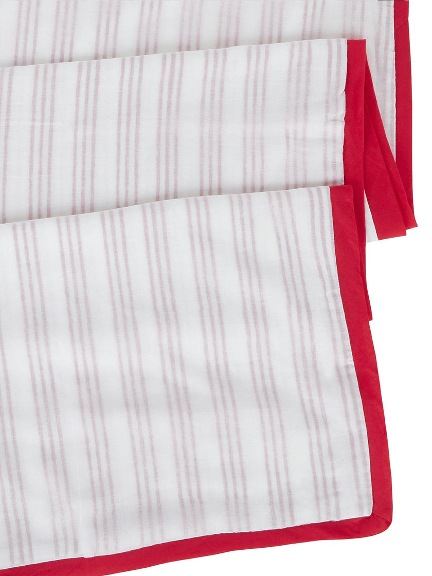 Luxe Natural Cotton Receiving Blanket