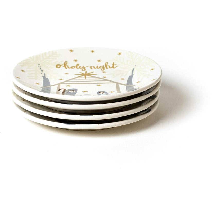 Fair Skin Nativity Salad Plate