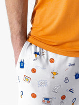 All Star Basketball Bamboo Men's Pajama Set