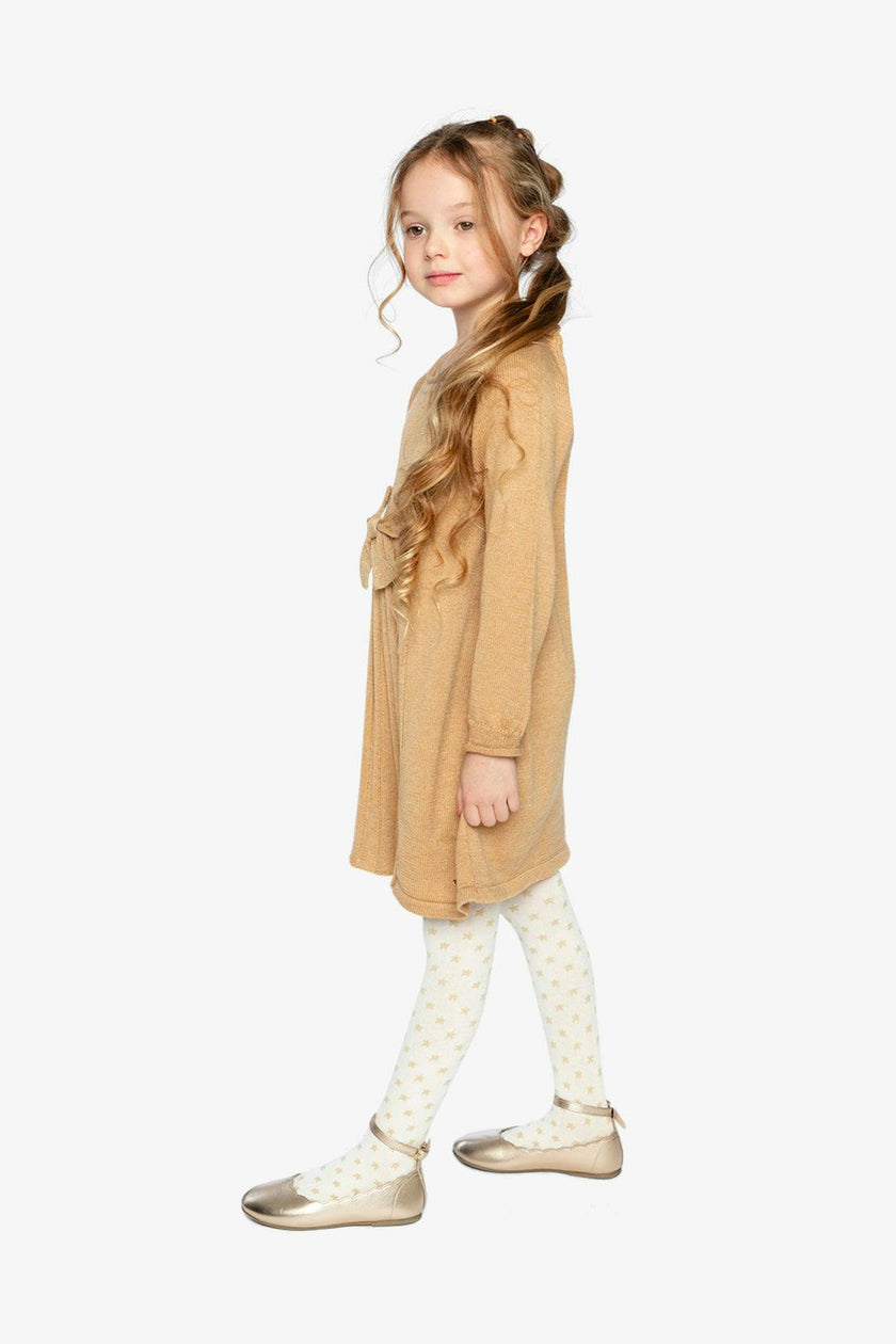 Knitted Dress Brown Cinnamon