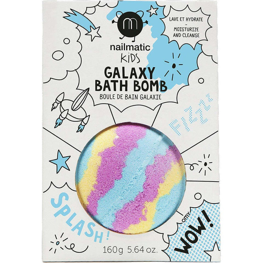 Bath Bomb for Kids GALAXY ORIGINAL Blue Yellow