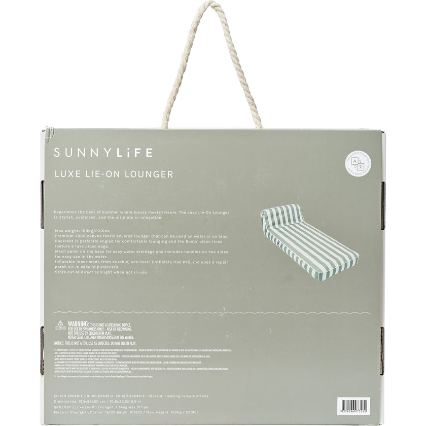 Luxe Lie-On Lounger