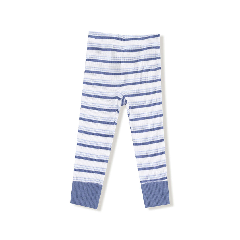 Vintage Stripe - Blue - Long Sleeve Loungewear Set