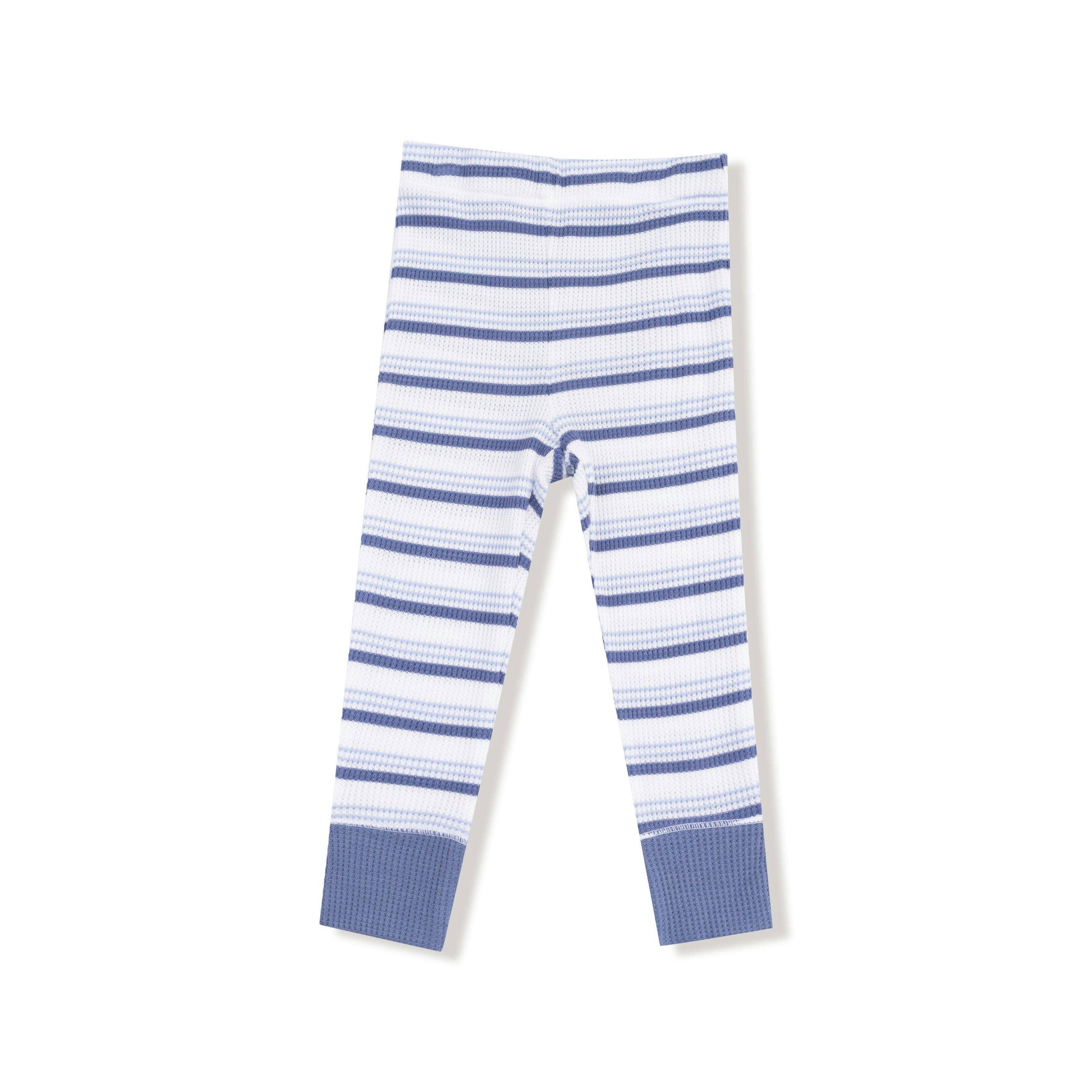 Vintage Stripe - Blue - Long Sleeve Loungewear Set