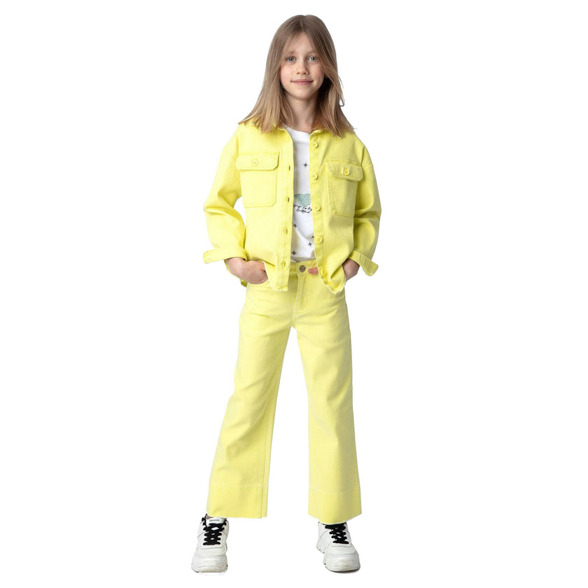 ZADIG & VOLTAIRE Straw Yellow Wings Jacket