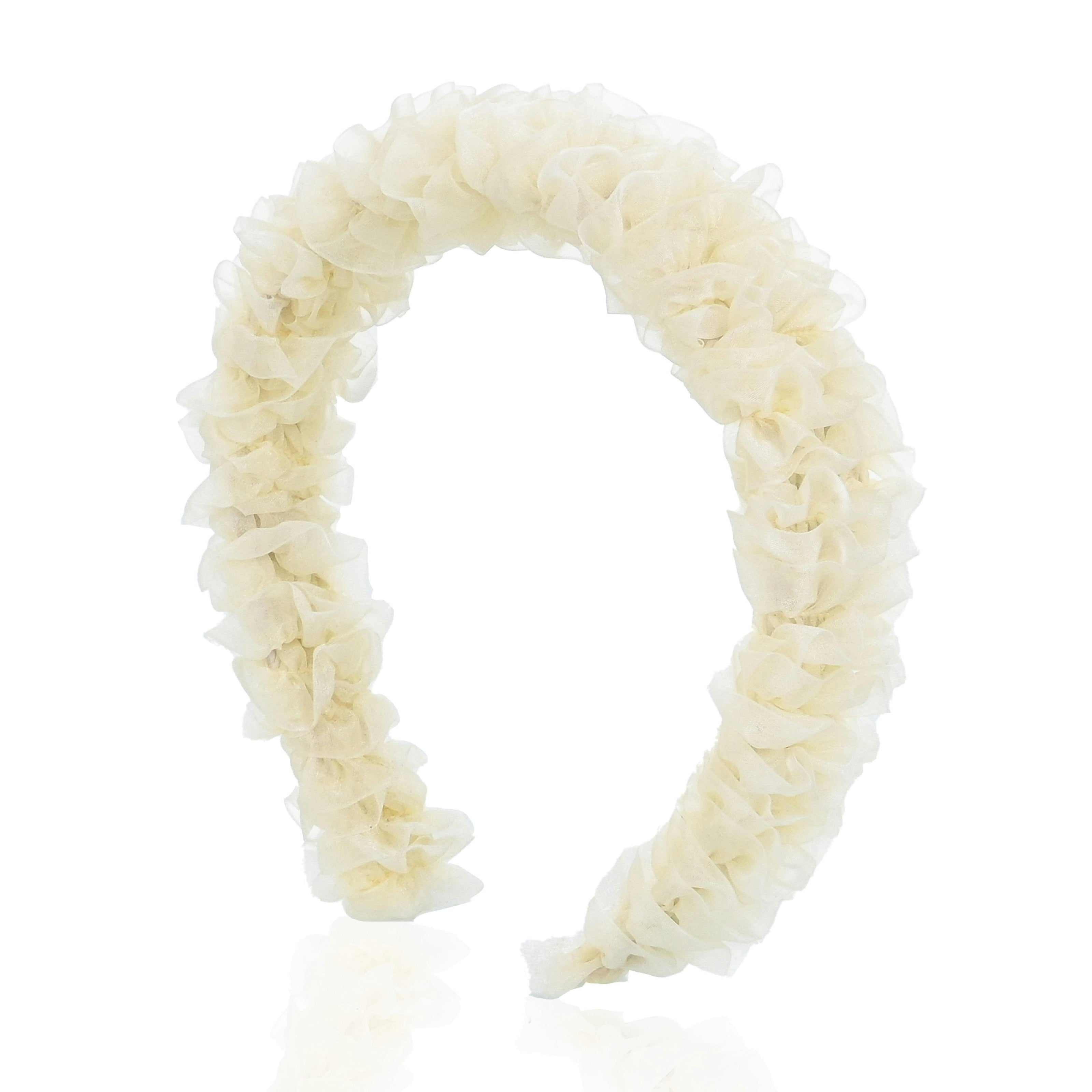 Ruffled Sheer Headband