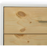 Vanda 3-Drawer Beetlewood Side Table