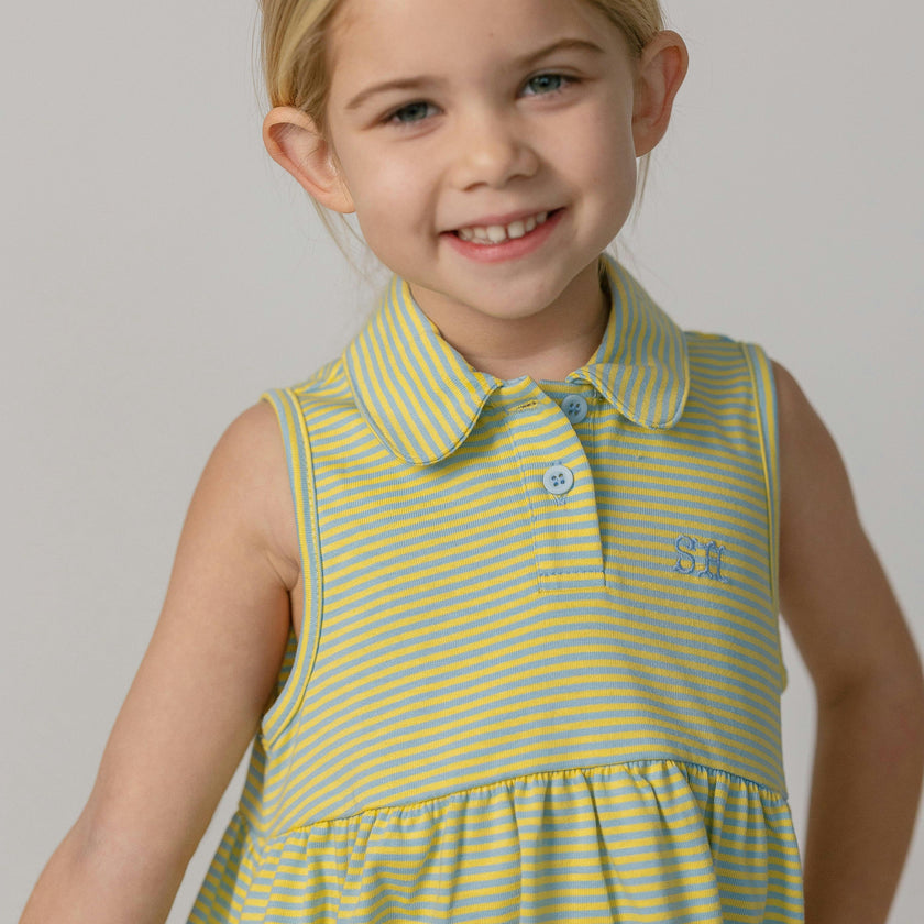 Play Dress in Dockside Stripe