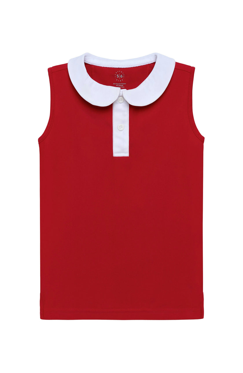 red/white girly girl tank