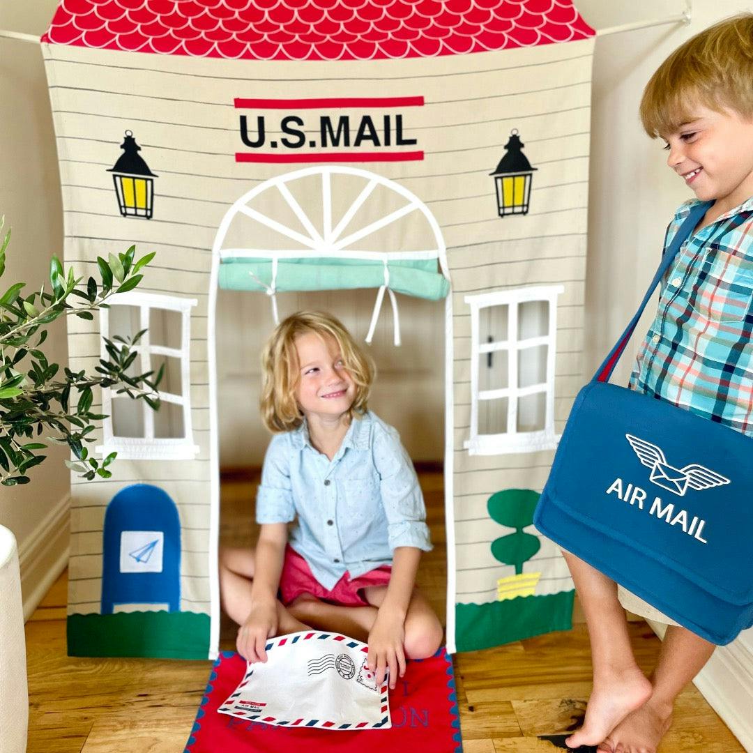 Post Office Doorway Tent with Play Accessories