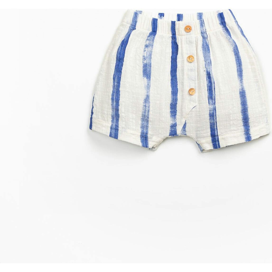 Striped Woven Shorts