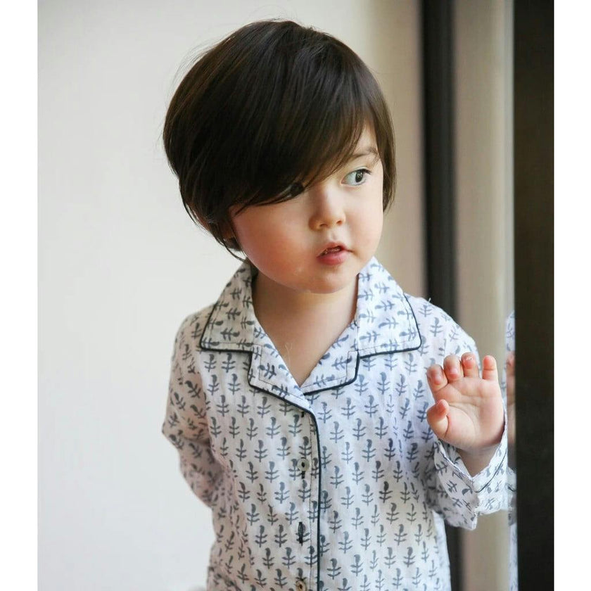 Block-Printed Loungewear Gift Set