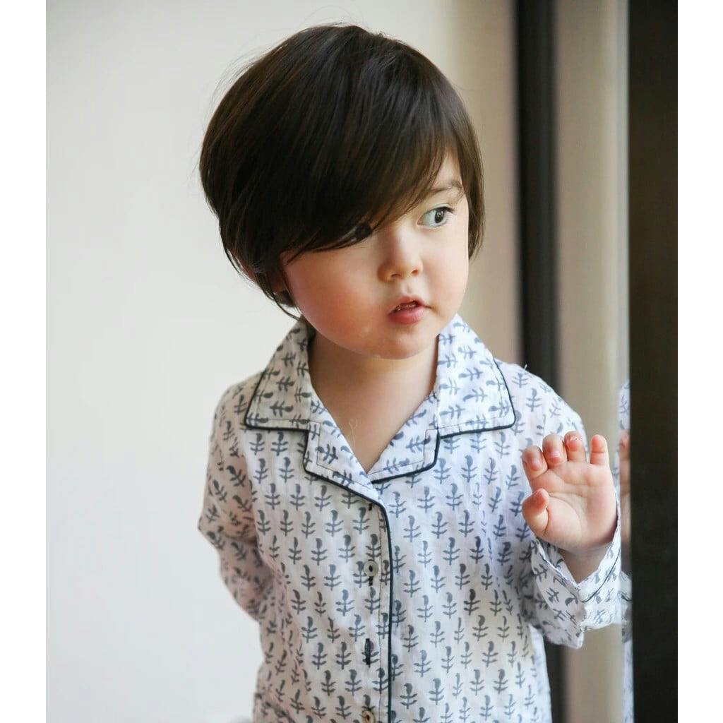 Block-Printed Loungewear Gift Set