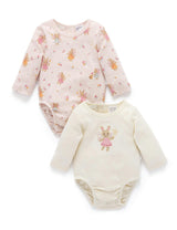 2 Pack Bodysuit Little Fairies Print