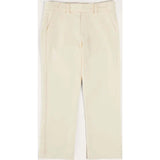 Plain Pocket Detail Trousers in White (4-10yrs)