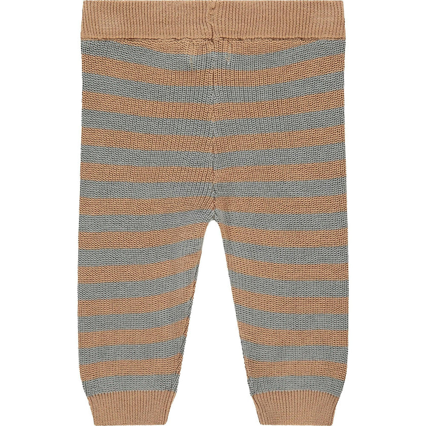 Knit Striped Leggings