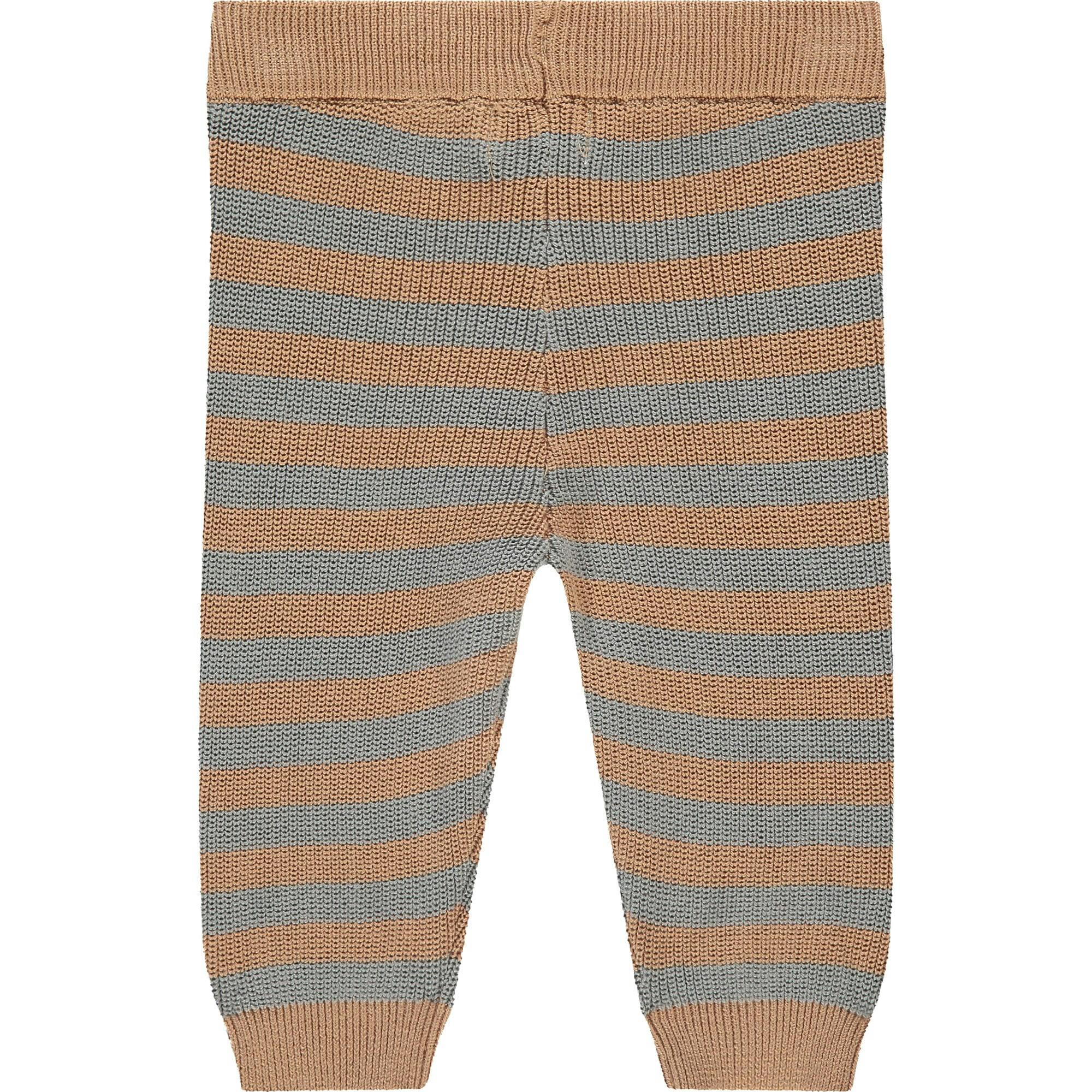 Knit Striped Leggings