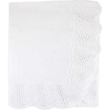 Traditional Knitted Baby Blanket